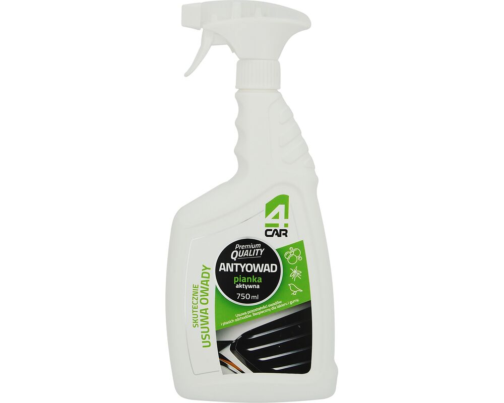 Pianka aktywna do usuwania owadów 750 ml 4CAR Premium Quality