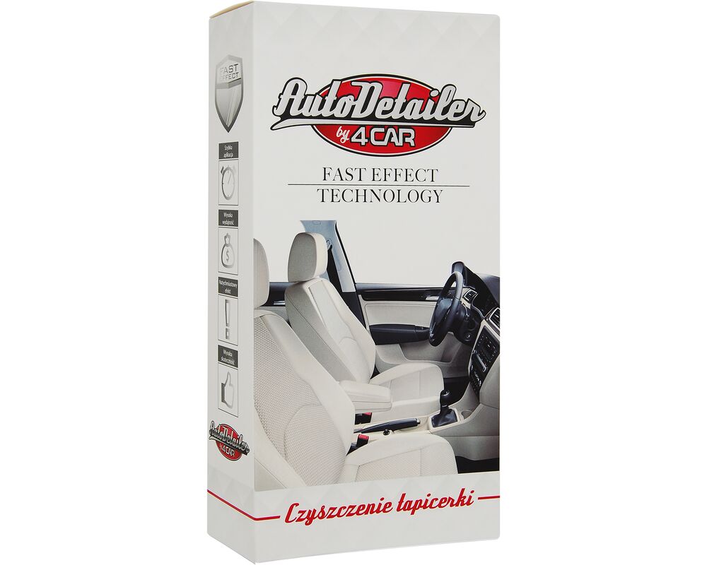 Pianka do tapicerki + gąbka + mikrofibra 500 ml AutoDetailer by 4CAR 