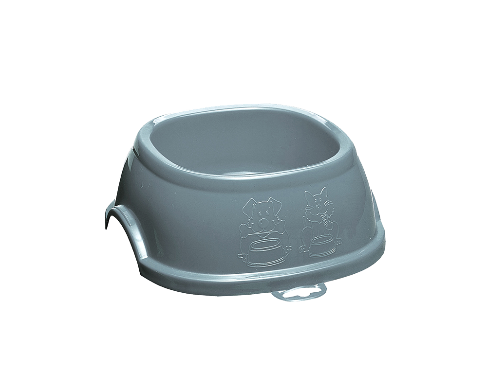 Miska BREAK 3 plastikowa antypoślizgowa 1 l niebieski/pudrowy róż ZOLUX
