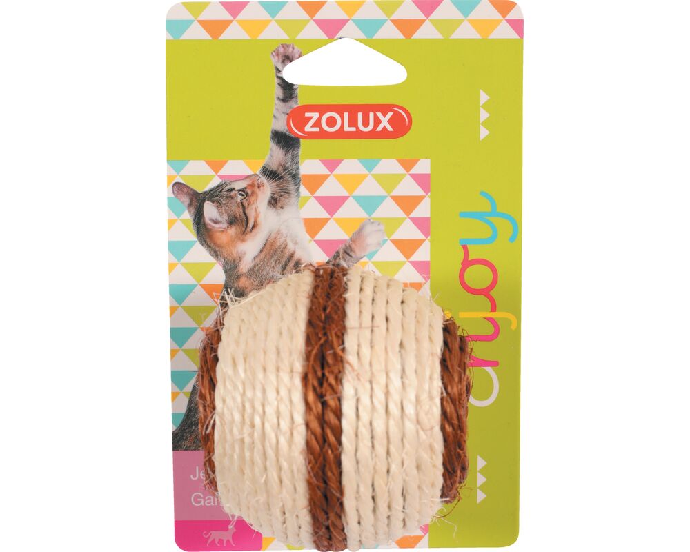 Zabawka dla kota piłka sizal ZOLUX