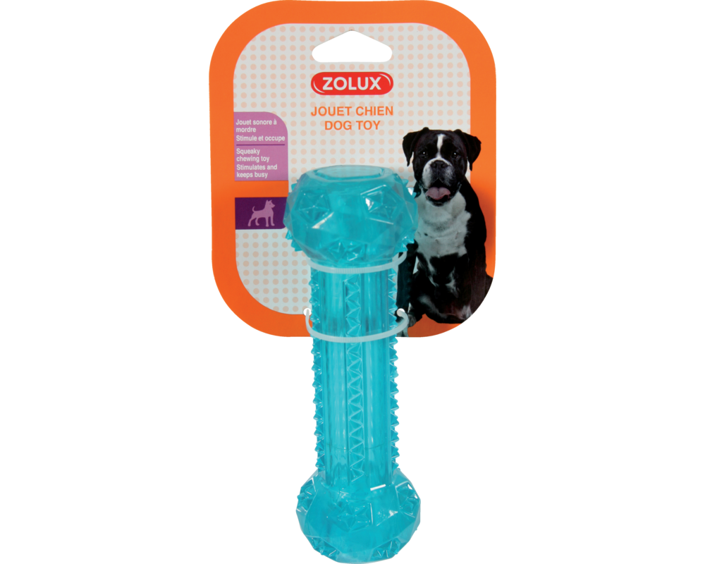 Zabawka TPR POP stick 15 cm turkusowy ZOLUX
