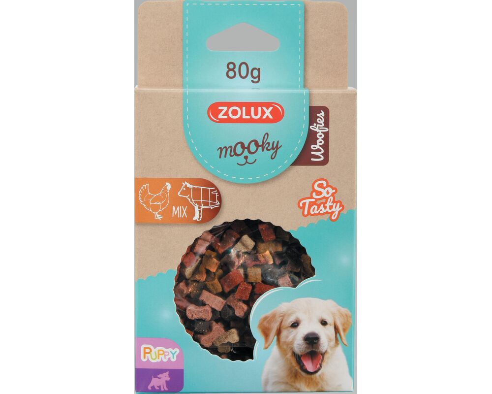Przysmak MOOKY Puppy WOOFIES 80 g ZOLUX