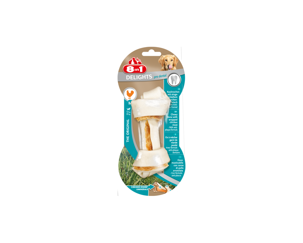 Przysmak Delights Pro Dental Bone M 1 sztuka 8in1