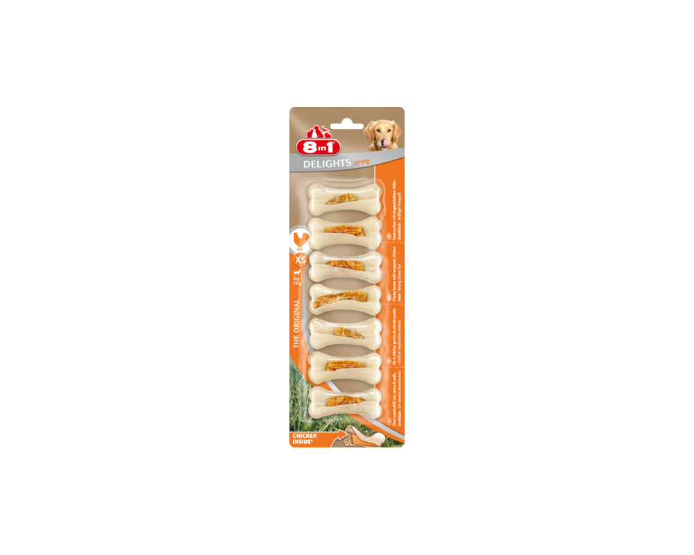 Przysmak Delights Strong Bones XS 7 sztuk 8in1
