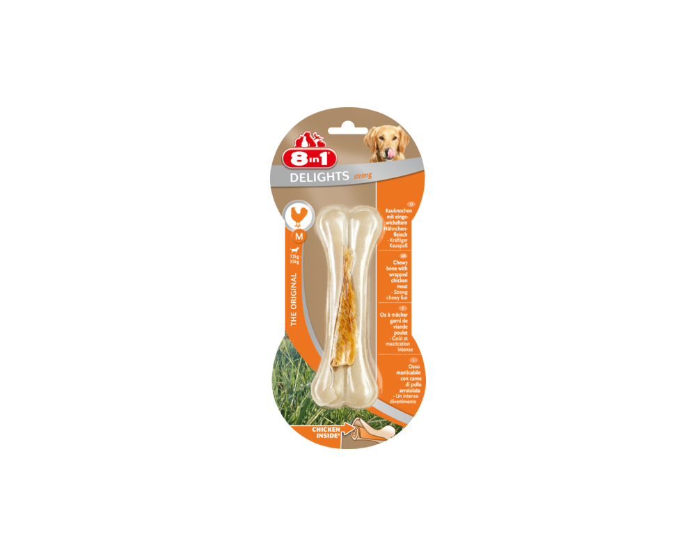 Przysmak Delights Strong Bone M 1 sztuka 8in1