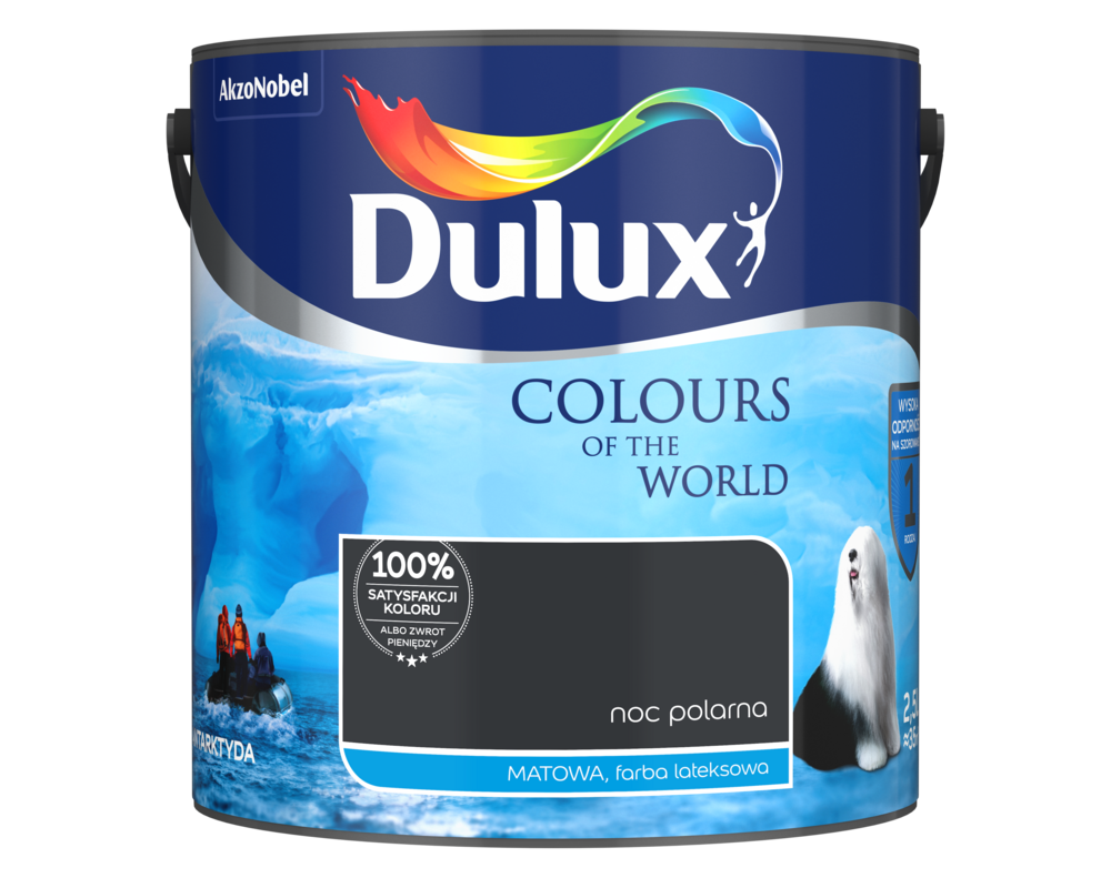 Farba lateksowa Kolory Świata noc polarna 2,5 l Dulux