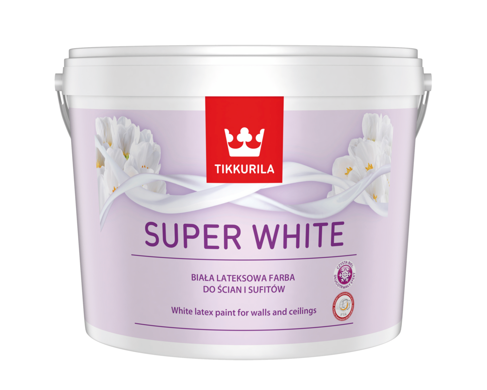 Farba lateksowa Tikkurila Super White 10L