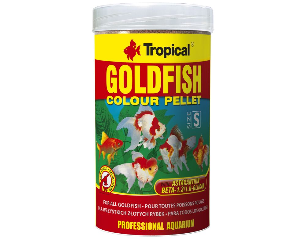 Granulat dla ryb goldFish Colour Pellet size S 250 ml / 110 g Tropical