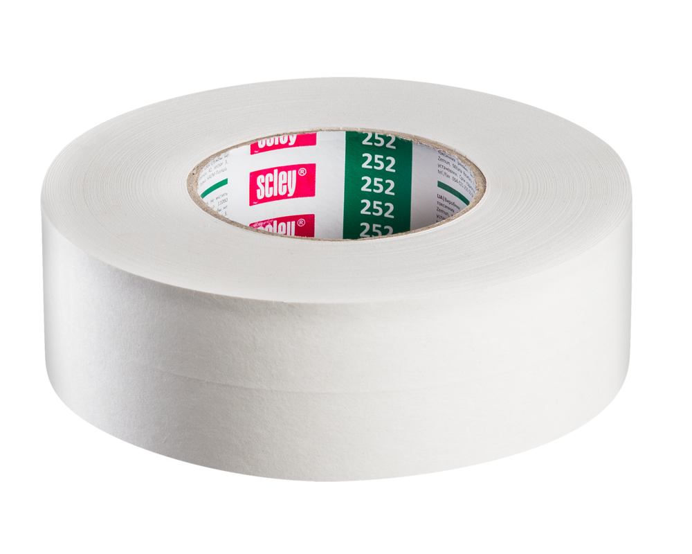 Taśma łączeniowa 252, 50 mm x 75 m papierowa SCLEY