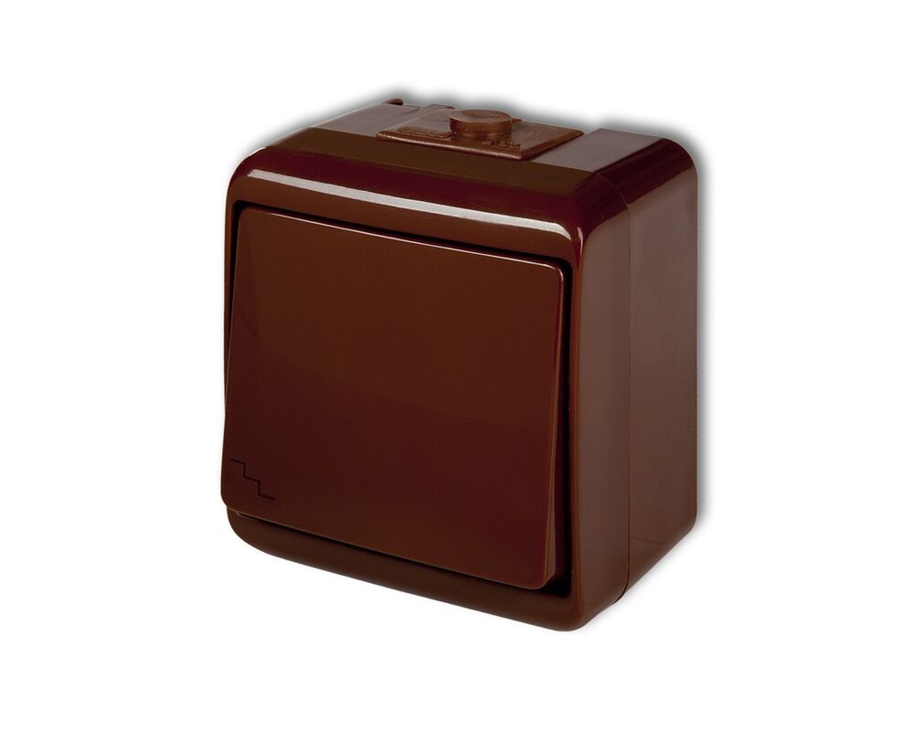 Łącznik schodowy Hydrolux brązowy IP44