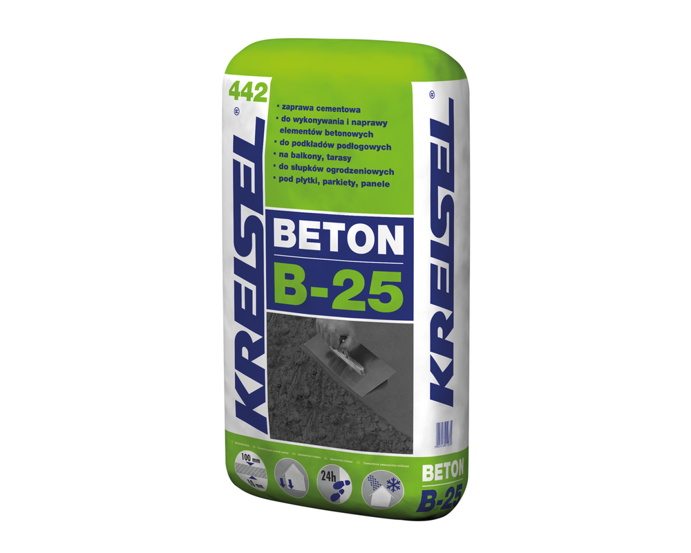 Beton B-25 442 25 kg KREISEL