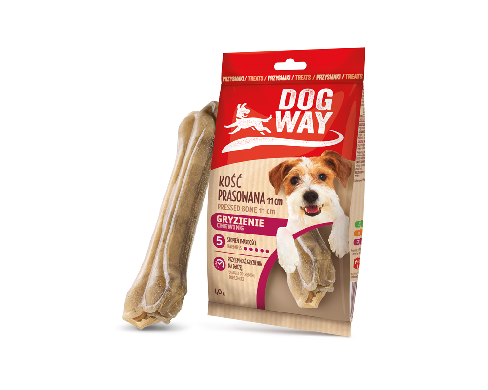 Kość prasowana 11 cm 40 g Dogway
