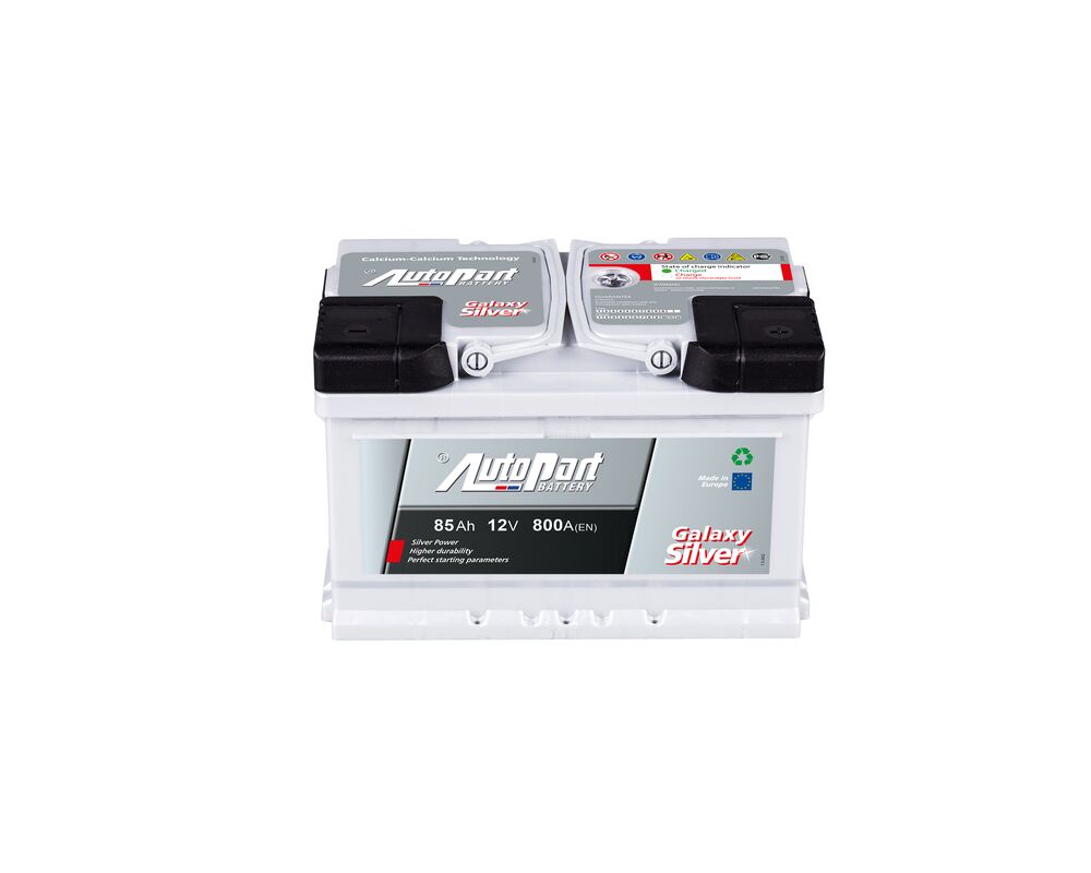 Akumulator rozruchowy, 85 Ah/12 V prawy Galaxy Silver