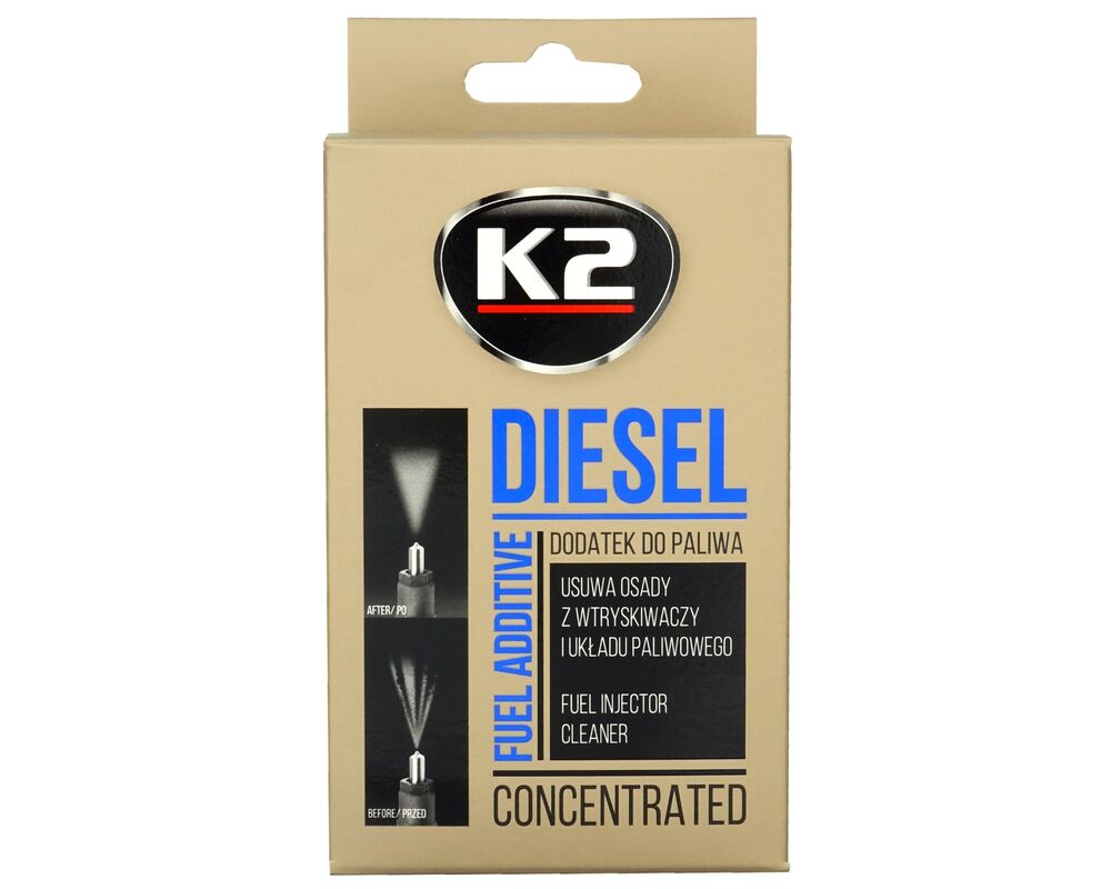 Środek do czyszczenia układu silników wysokoprężnych DIESEL 50 ml K2