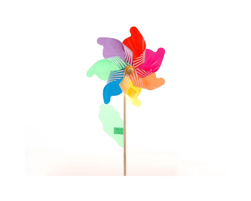 Wiatrak plastik 30 cm