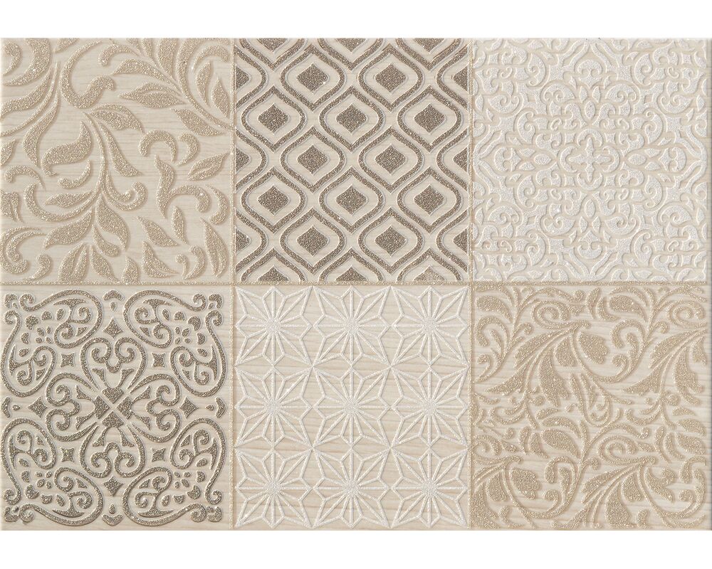 Dekor ścienny Karyntia beige 25 x 36 Gat.1