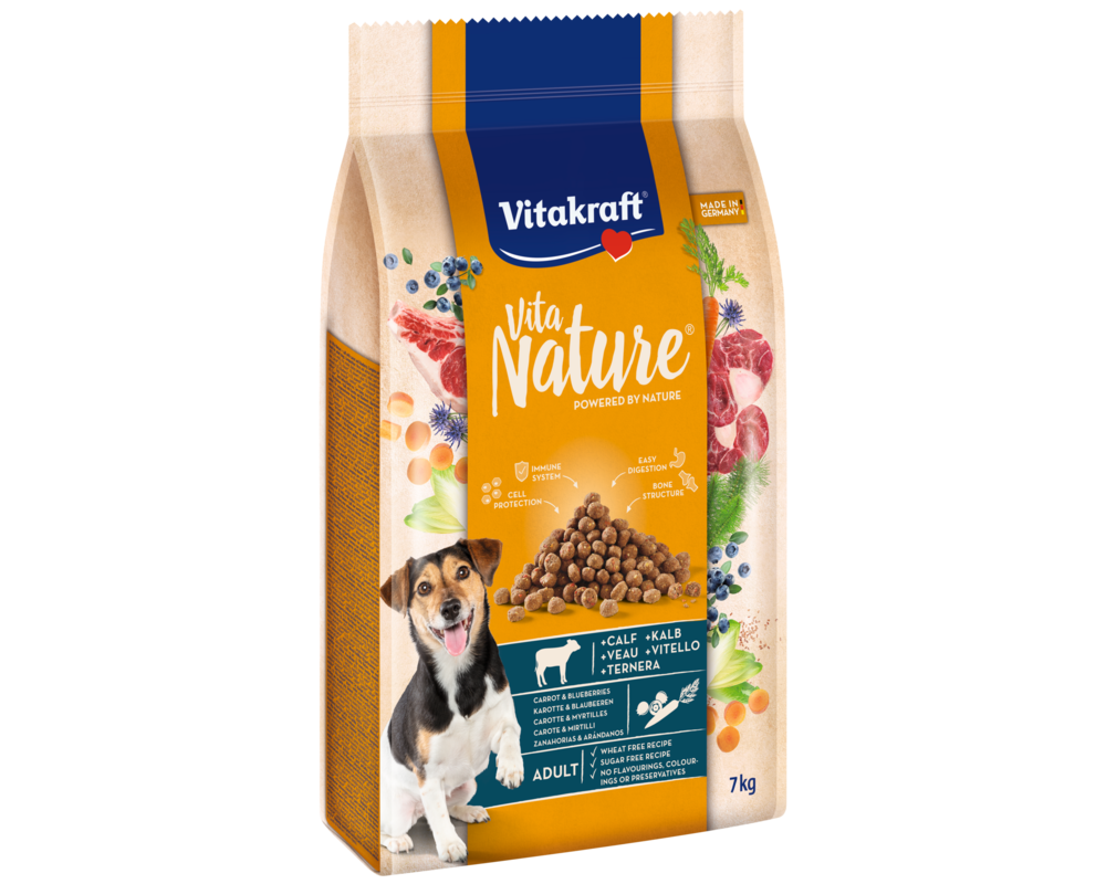 Karma dla psa VITA NATURE cielęcina 7 kg sucha Vitakraft