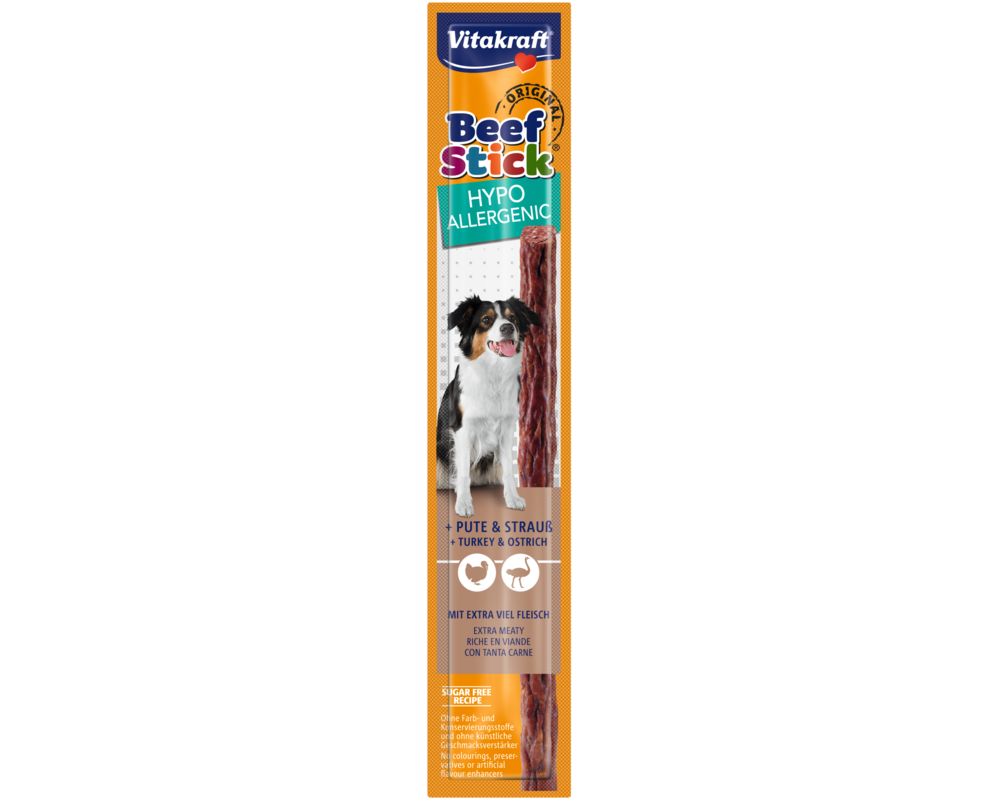 Przysmak dla psa Beef Stick 1 sztuka hypoallergenic 12 g Vitakraft
