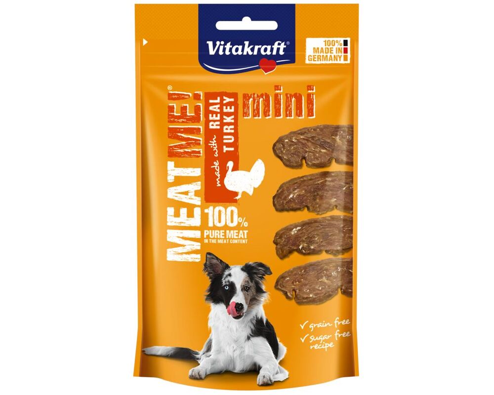 Przysmak dla psa  MEAT ME! MINI indyk 60g Vitakraft