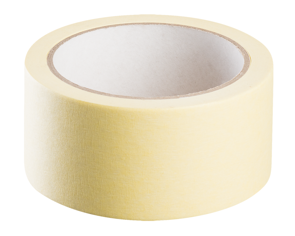 Taśma maskująca papierowa 25 mm x 33 m *545 żółta hotmelt