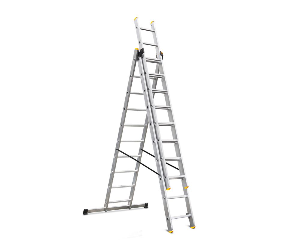 Drabina wielofunkcyjna 3x10 stopniowa PRO tłoczona 150 kg DRABEST