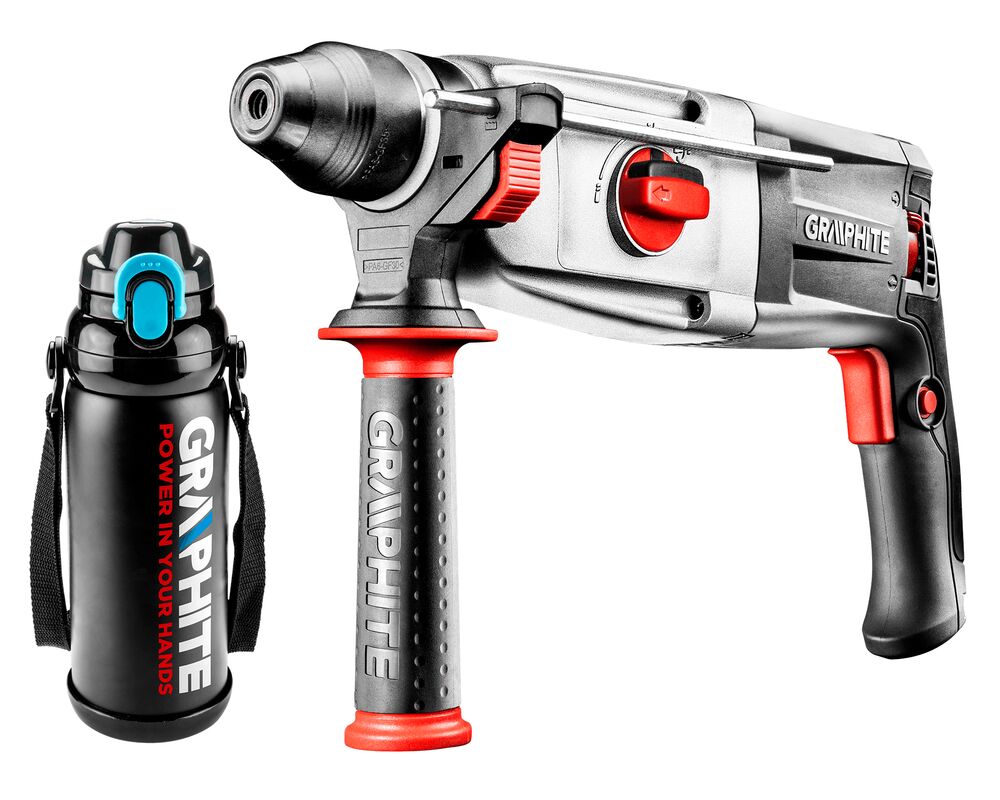 Młotowiertarka SDS+ 900 W, walizka GRAPHITE