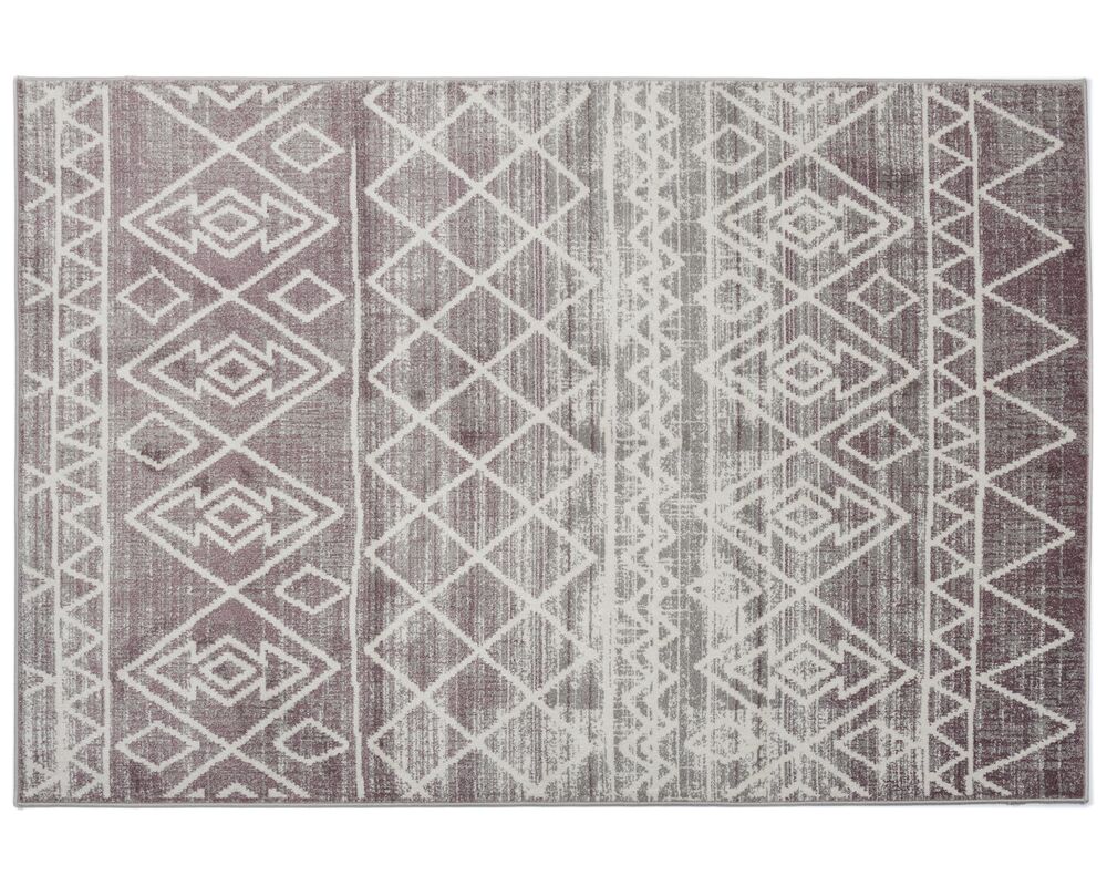 Dywan Sanford 160 x 220 cm boho fioletowo-szary 4443/NQ2-M