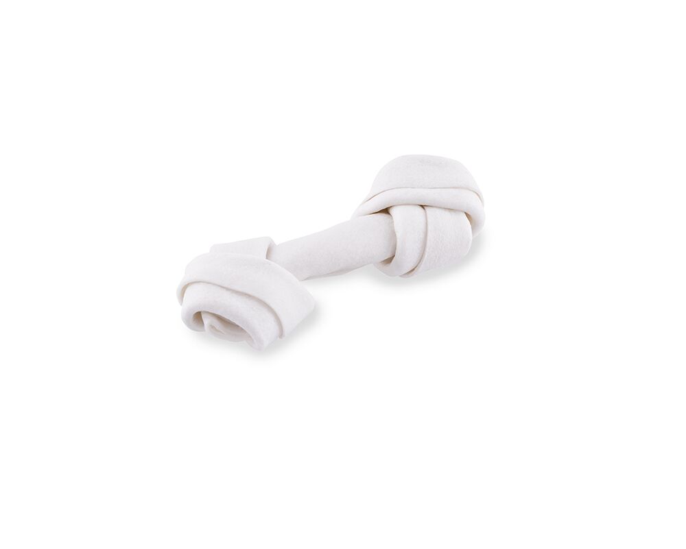 Kość wiązana biała 11 cm 27 g Maced