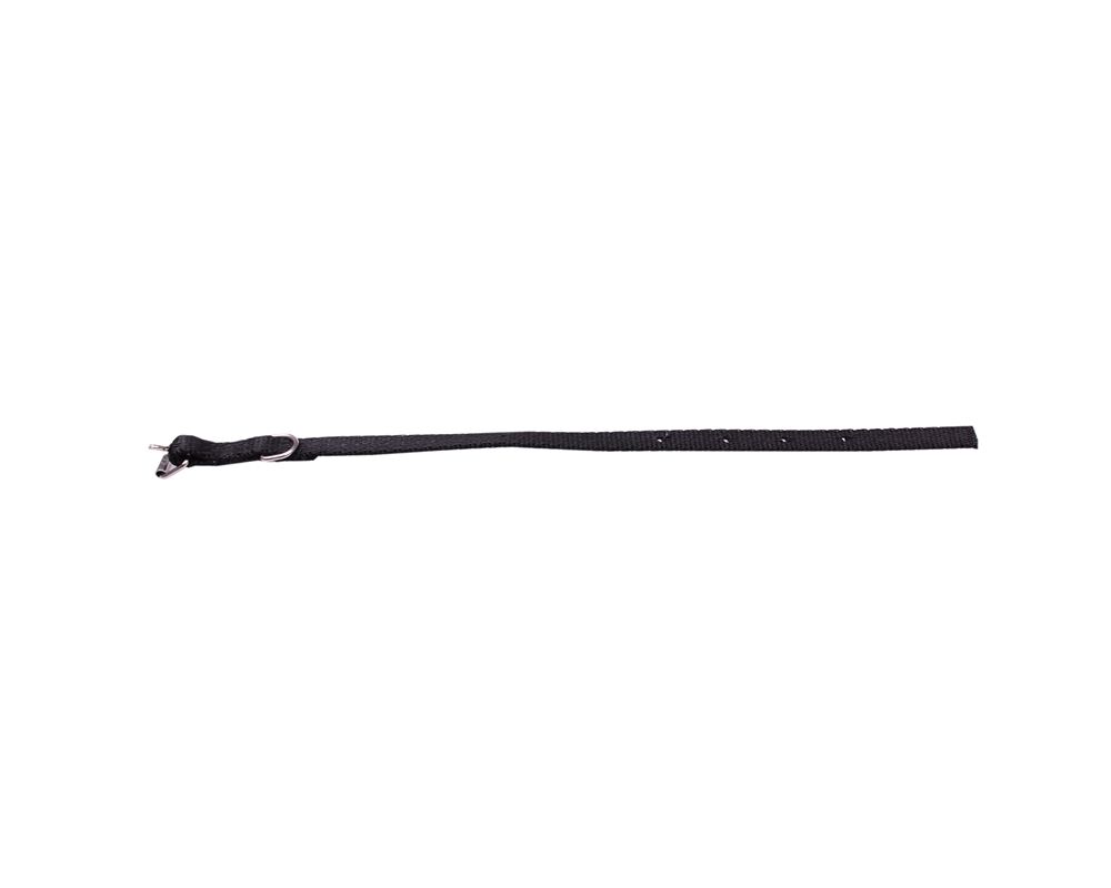 Obroża taśma 13/37 cm czarna CHICO