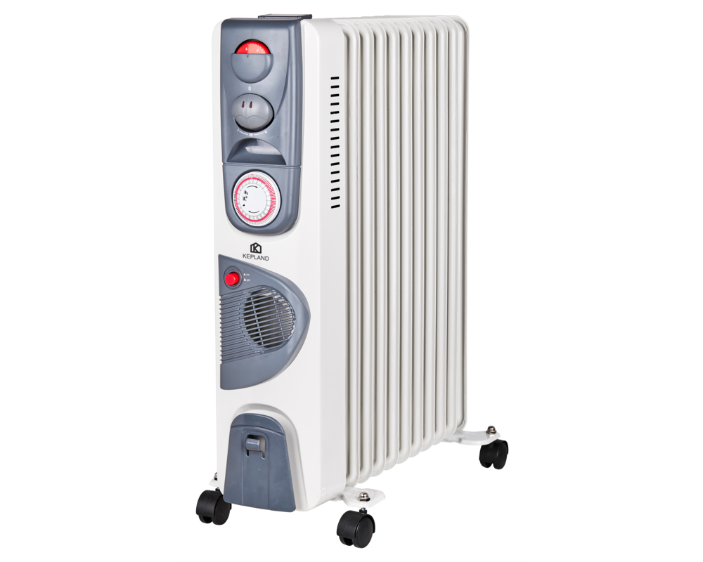 Grzejnik olejowy Turbo 2500 W 11 elementów z timerem