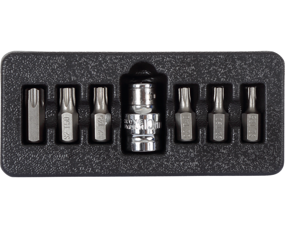 Zestaw końcówek TORX T25-T55 7 sztuk S2 PROLINE