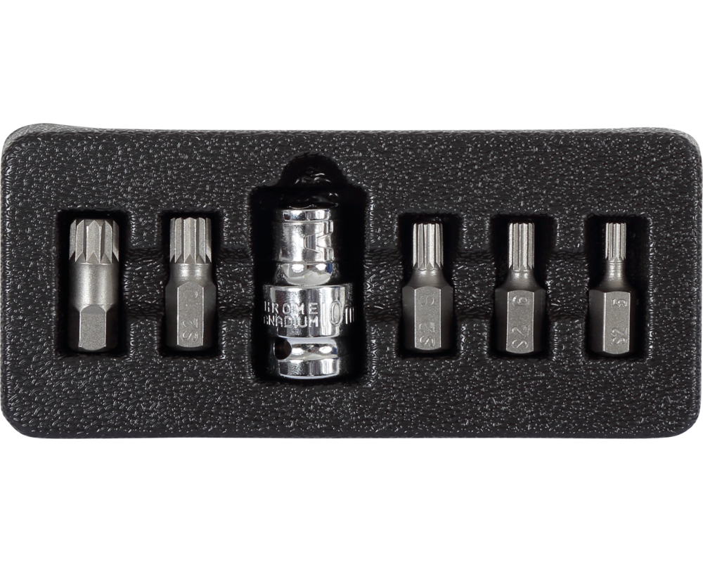 Zestaw końcówek spline M5-M12 6 sztuk S2 PROLINE