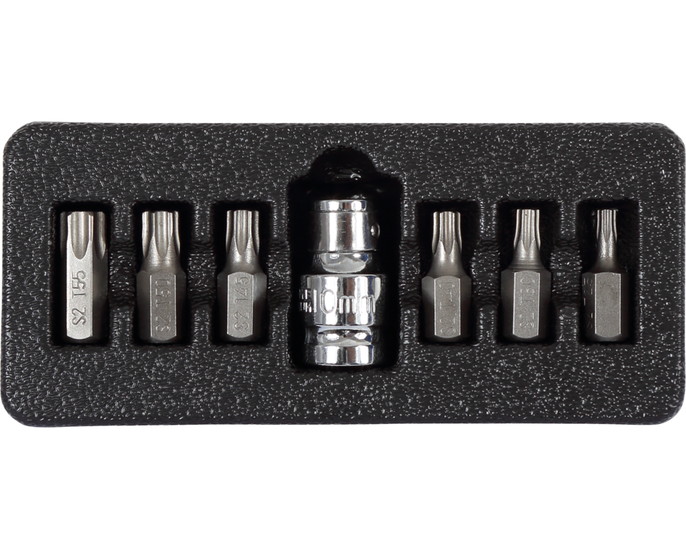 Zestaw końcówek TORX SECURITY T20-T55 7 sztuk S2 PROLINE