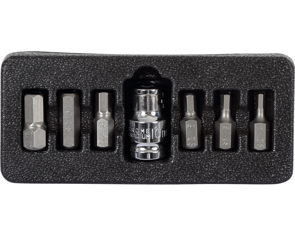 Zestaw końcówek HEX H4-H12 7 sztuk S2 PROLINE