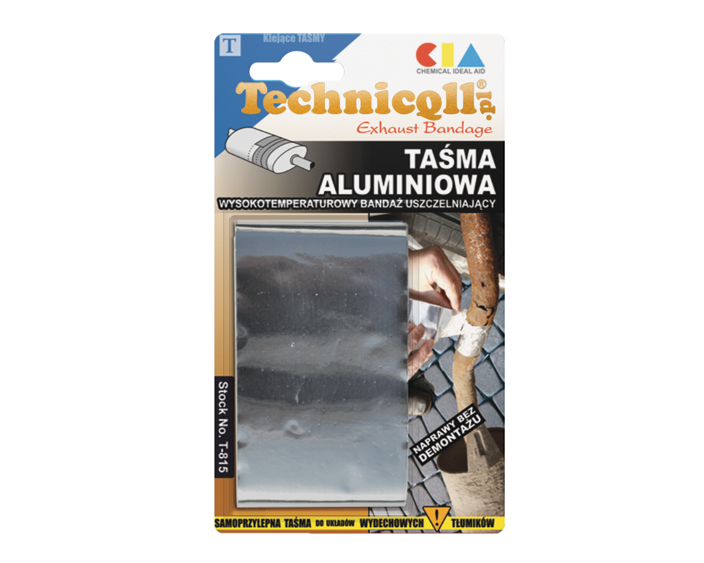 Taśma aluminiowa-bandaż do tłumików Technicqll