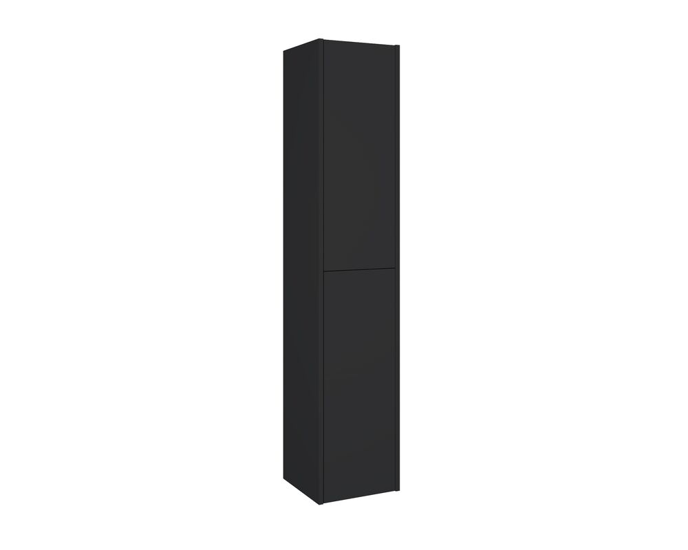 Słupek łazienkowy MARTI 30 2D czarny mat 150 cm