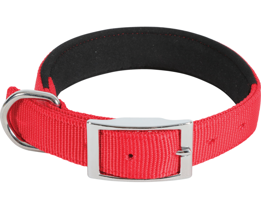 Obroża nylon KOMFORT 60 cm/25 mm kol. czerwony ZOLUX