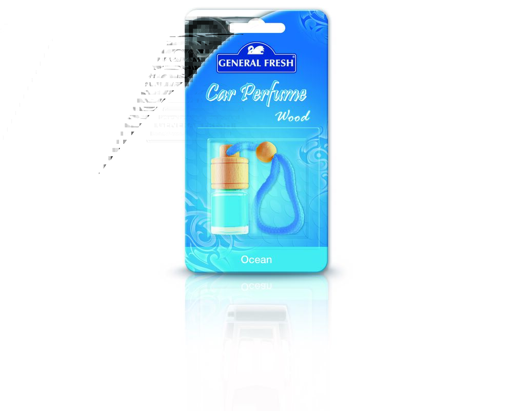 Odświeżacz samochodowy Wood blister 5 ml ocean General Fresh