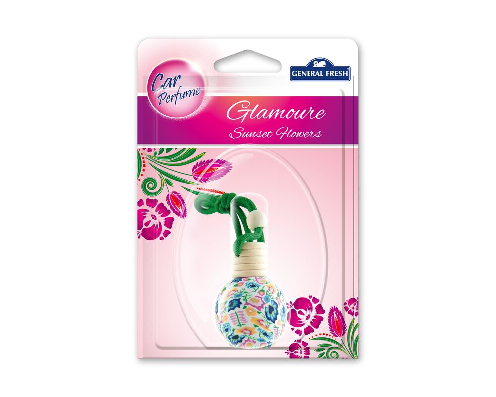 Odświeżacz samochodowy Glamour 8 ml Sunset Flowers General Fresh