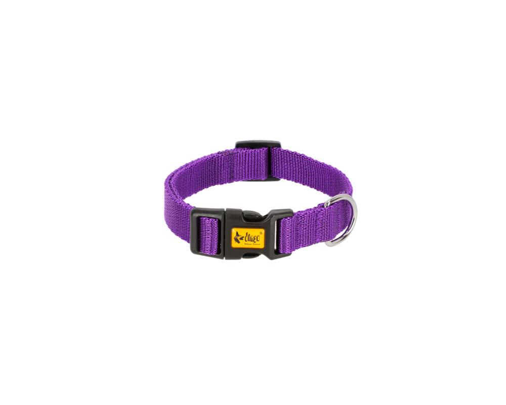 Obroża regulowana ENERGY 1,6 x 35 cm (20-32) fioletowa
