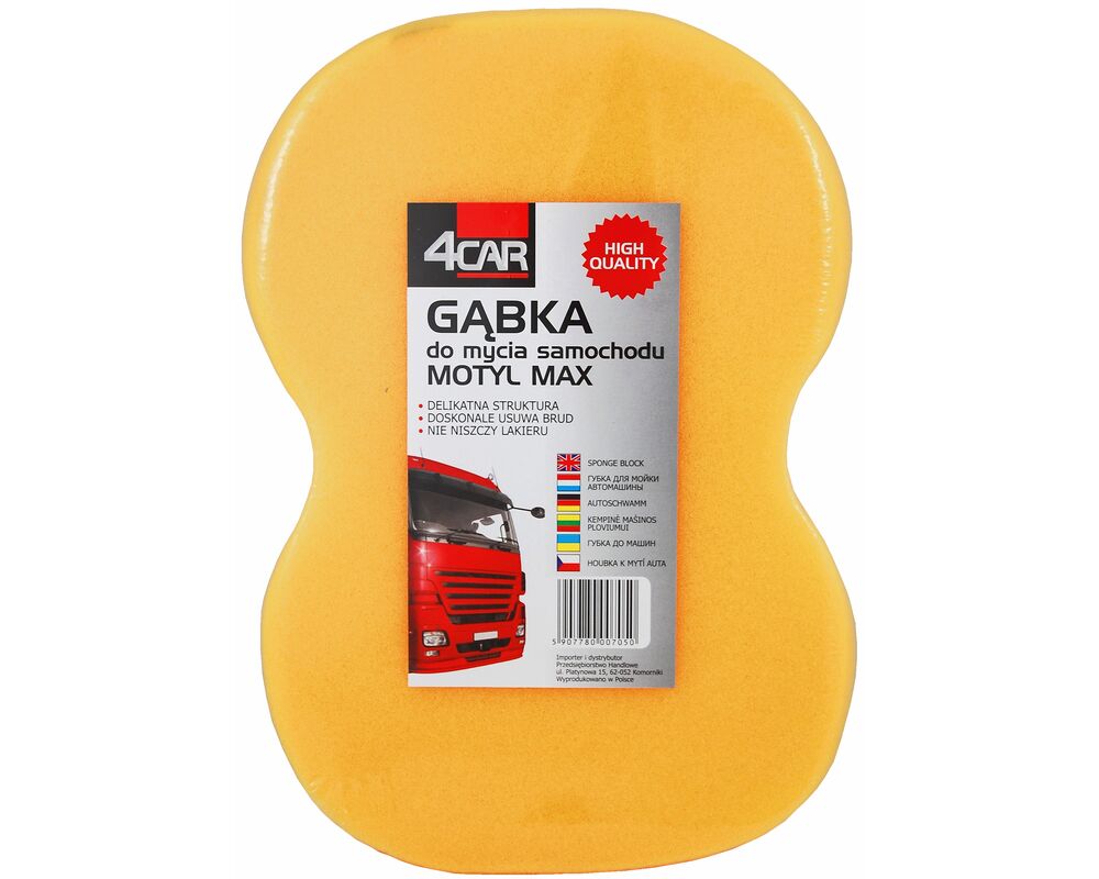 Gąbka do mycia MOTYL-MAX 4Car
