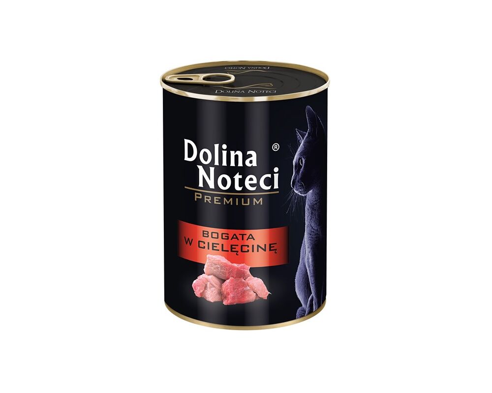 Karma mokra 400 g cielęcina Dolina Noteci Kot
