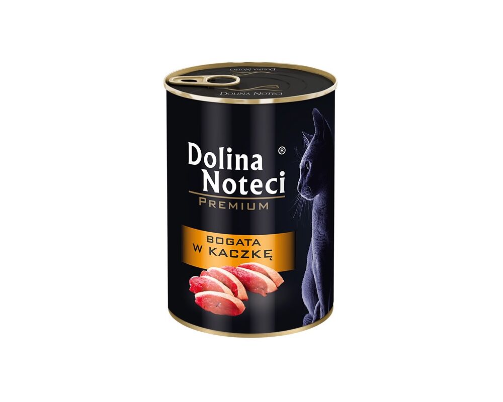 Karma mokra 400 g kaczka Dolina Noteci Kot