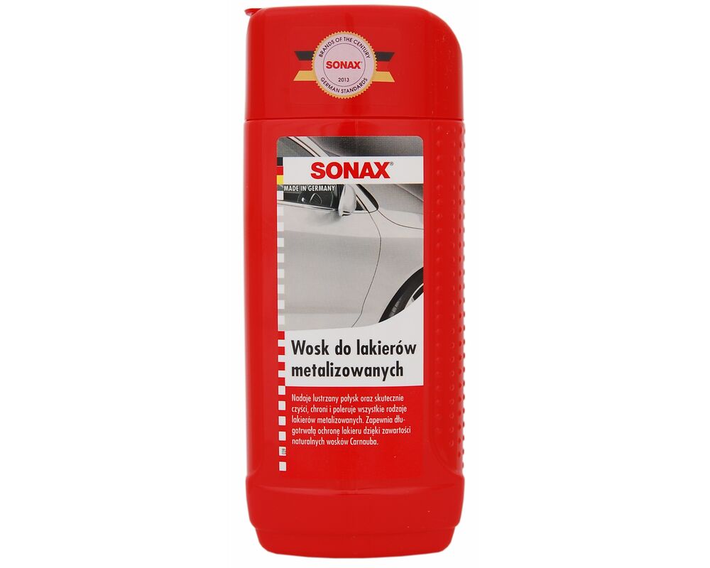 Wosk do lakieru metalik 250 ml SONAX