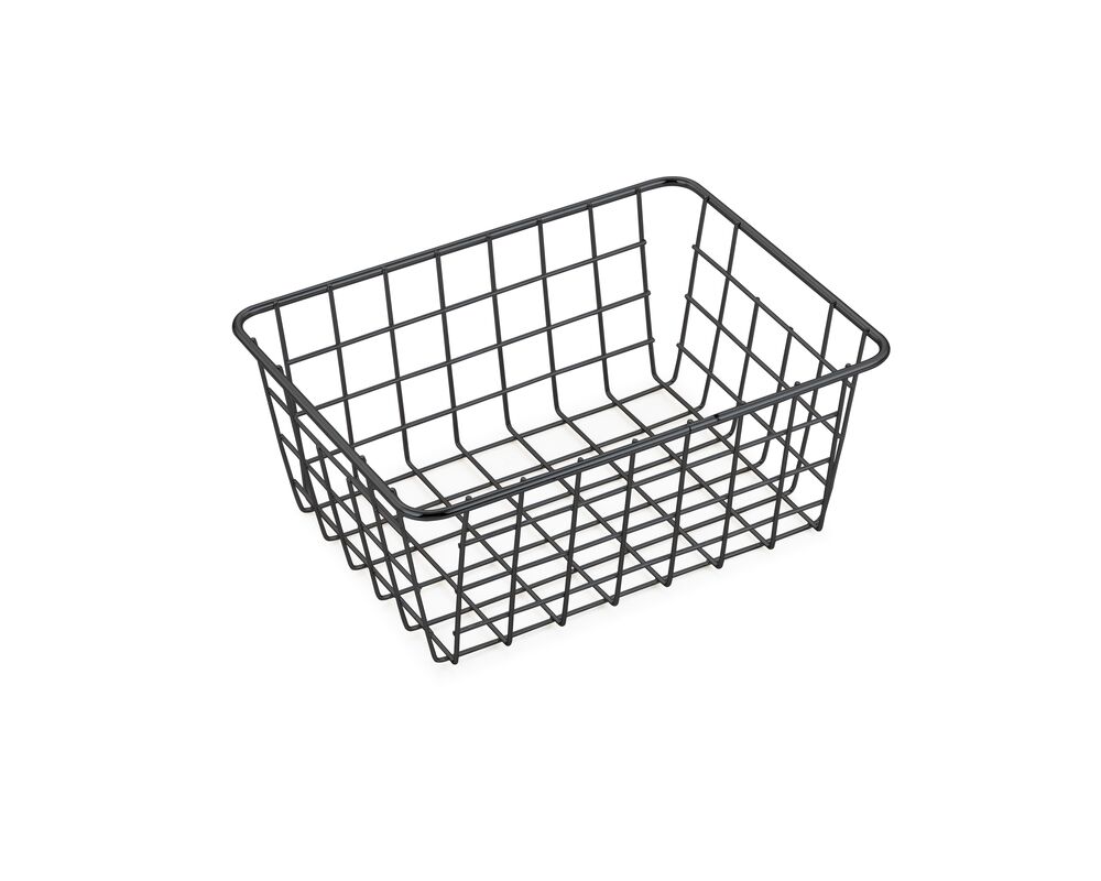 Kosz druciany FILUM 24 x 18 x 10 cm czarny