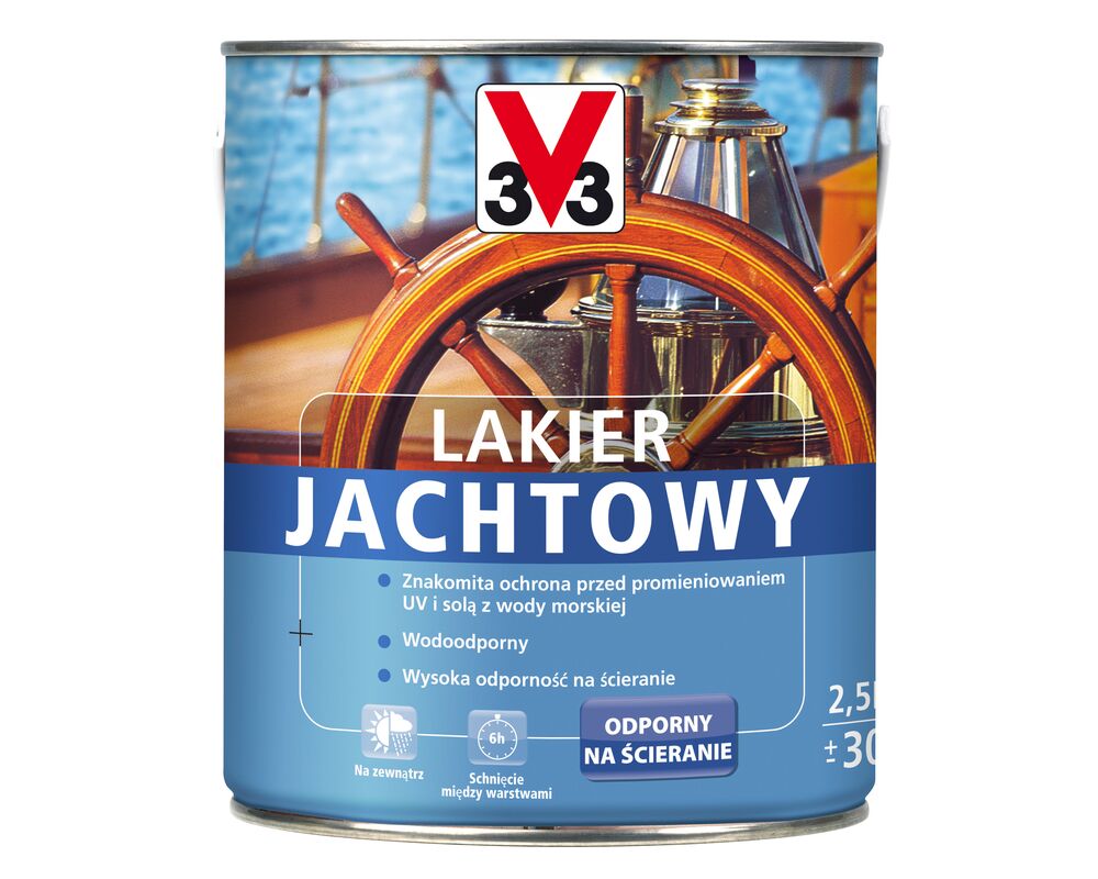 Lakier Jachtowy bezbarwny 2,5 l