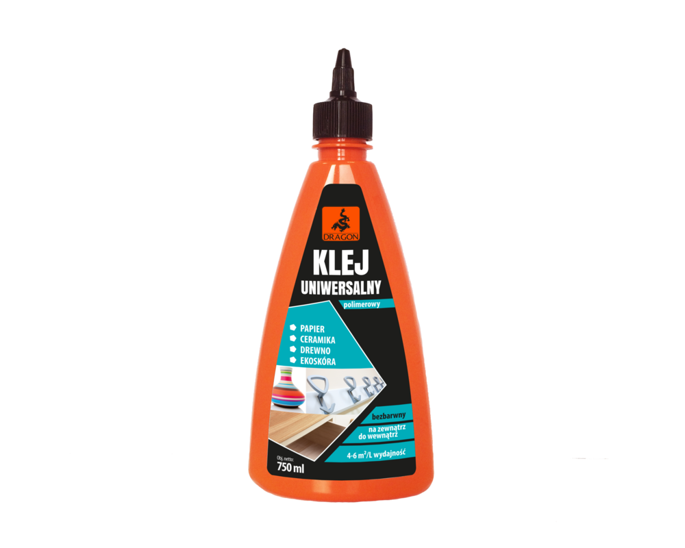 Klej uniwersalny polimerowy 750 ml tworzywo DRAGON