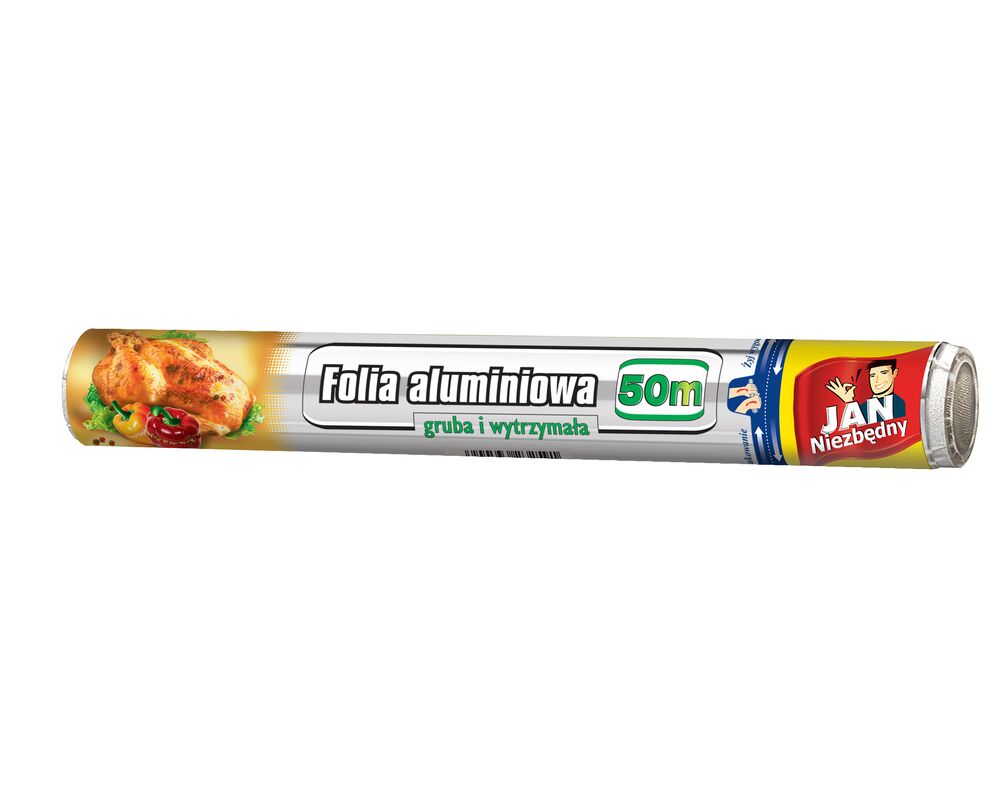 Folia aluminiowa 50 m Jan Niezbędny