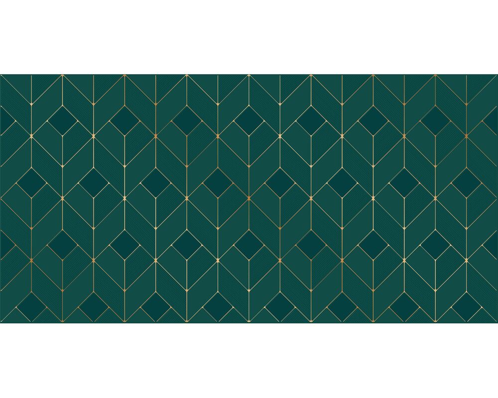 Dekor ścienny rektyfikowany Green 30 x 60 cm