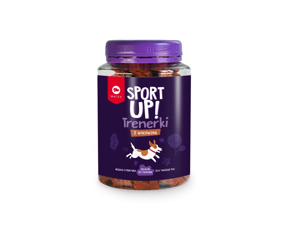 Trenerki Sport Up! dla psa z wołowiną 300 g Maced